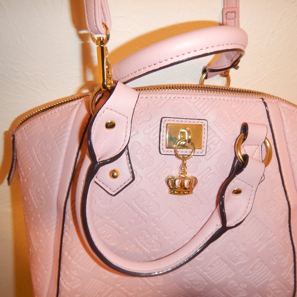 JUICY COUTURE PINK BEAUTIFUL HANDBAG CROSSBODY - Picture 13 of 16